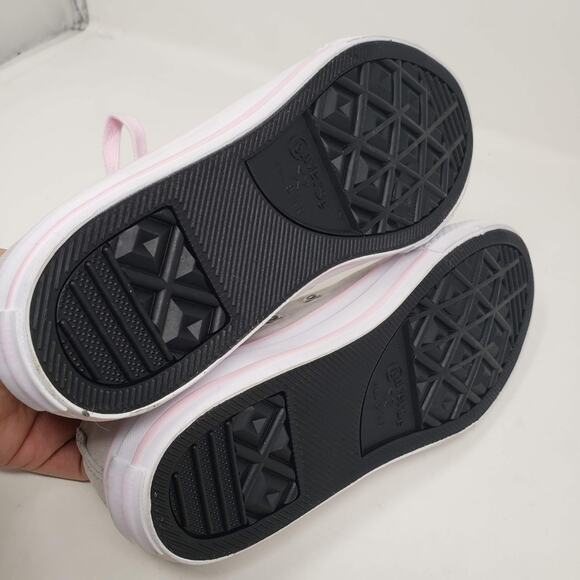 NEW! Converse Silver Pink Lace Ups - 5 - Picture 6 of 7